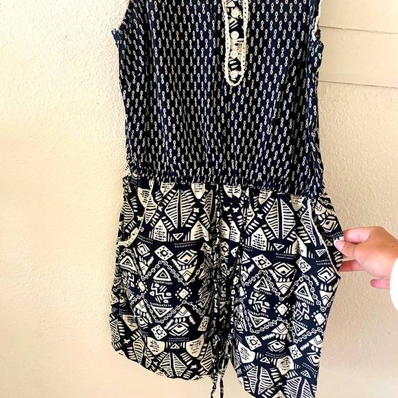 Boho Print Romper - Picture 4 of 9